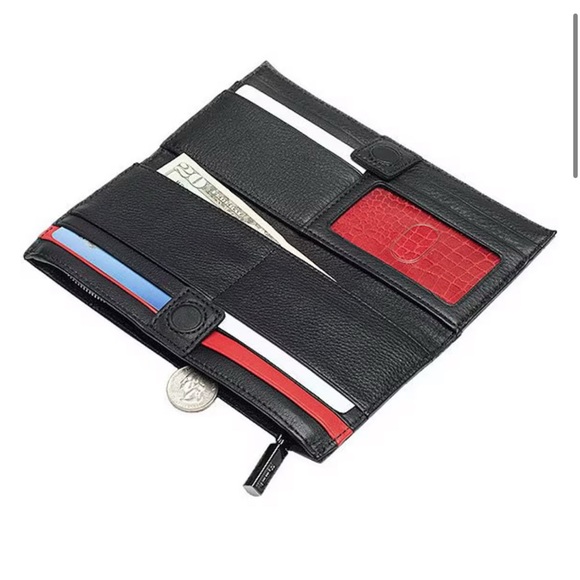 NWT, Hammitt Tom Zip Hobo Bag & 110 North Wallet in Black/Gunmetal - Picture 9 of 10